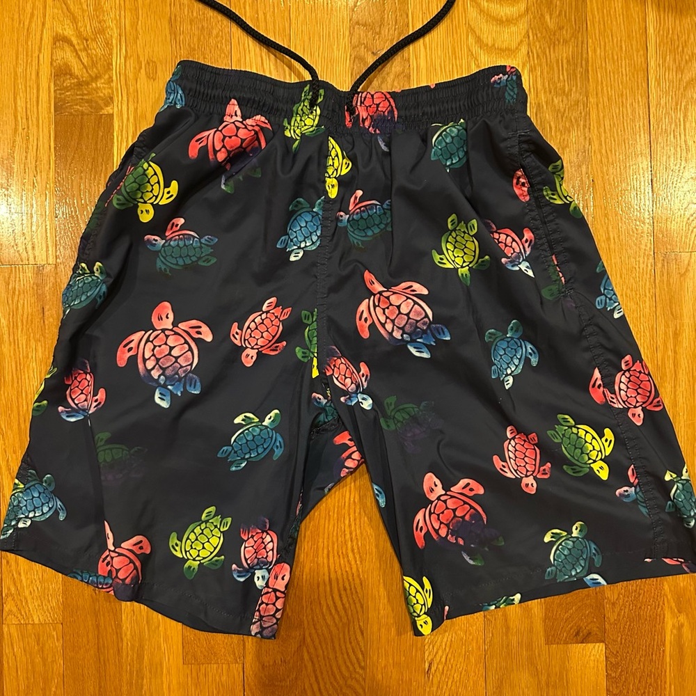 Authentic, Worn & Ripped VILEBREQUIN Men’s  Okohina print L long bathing suit